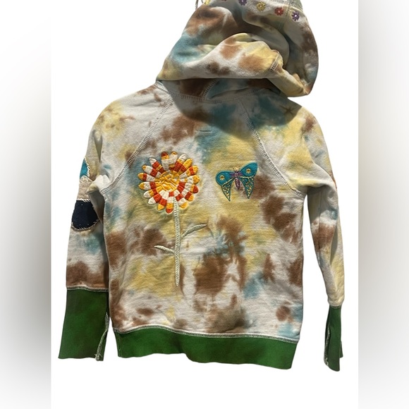 LUCKY BRAND Vintage Embroidered Tie Dye Toddler Sweatshirt - Picture 12 of 13